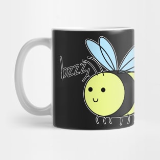 Happy bee says bzzz Mug